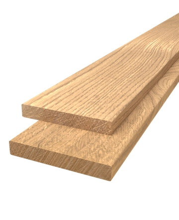 Plank geschaafd