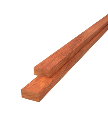 Plank geschaafd