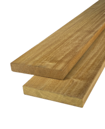 [P101GAR021145] Garapa Plank geschaafd (P101) FAS KD18-20% 21x145mm