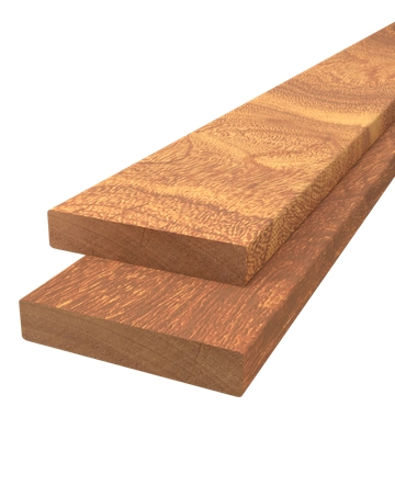 Plank geschaafd