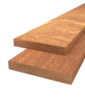 Plank geschaafd