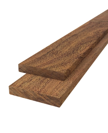 Plank geschaafd