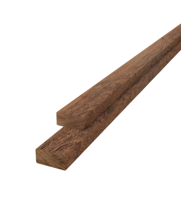 Plank geschaafd
