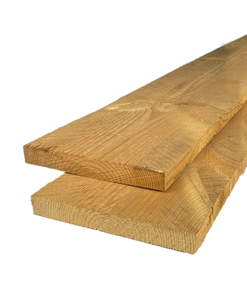 Plank ruw