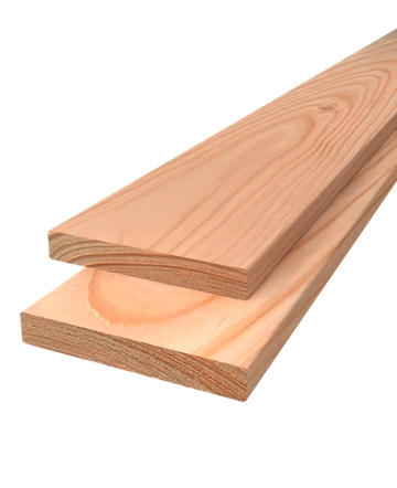 Plank geschaafd
