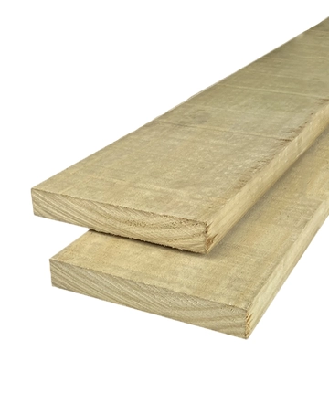 Plank ruw