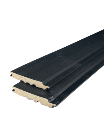 Channelsiding Zwart (1KA + 1V4 RAL9005)