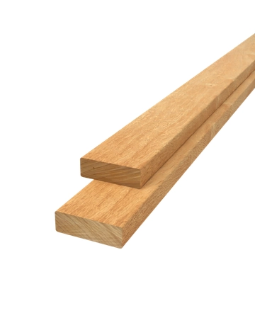 Plank geschaafd