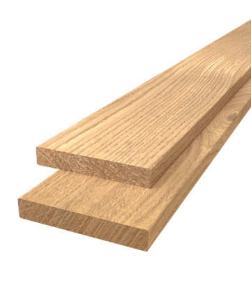 Plank geschaafd