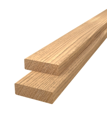 Plank geschaafd