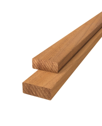 Plank geschaafd