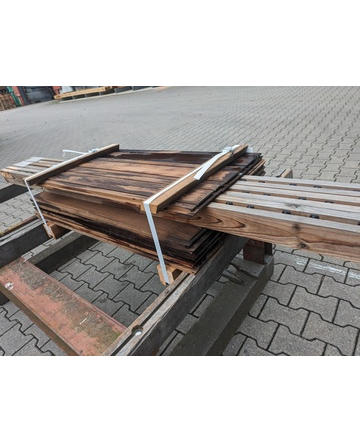 R346 - 2,6m2 Thermo Essen kliksystem 21x140mm inclusief rails A/B Sortering