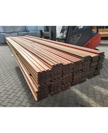 Restpost R364 - 45,3 m2 Triple blok met Tong&Groef, 25x130mm A/B Sortering