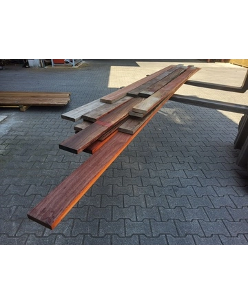 Restpost R370 - 4,1m2 geschaafde planken, 21x90mm B/C Sortering