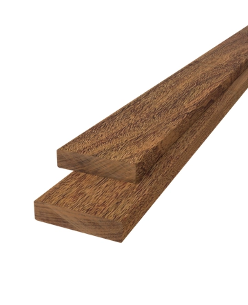 Plank geschaafd