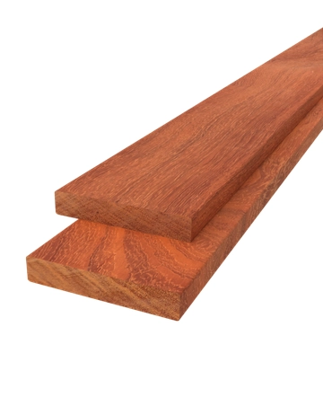 Plank geschaafd