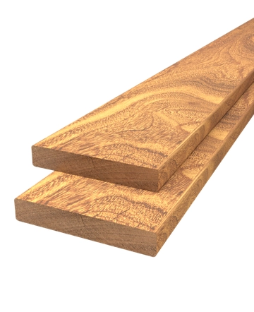 Plank geschaafd