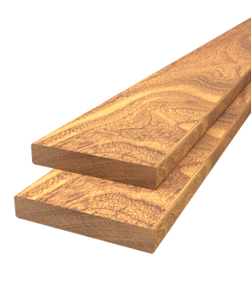 Plank geschaafd