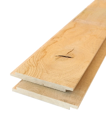 Shiplap zichtzijde ruw